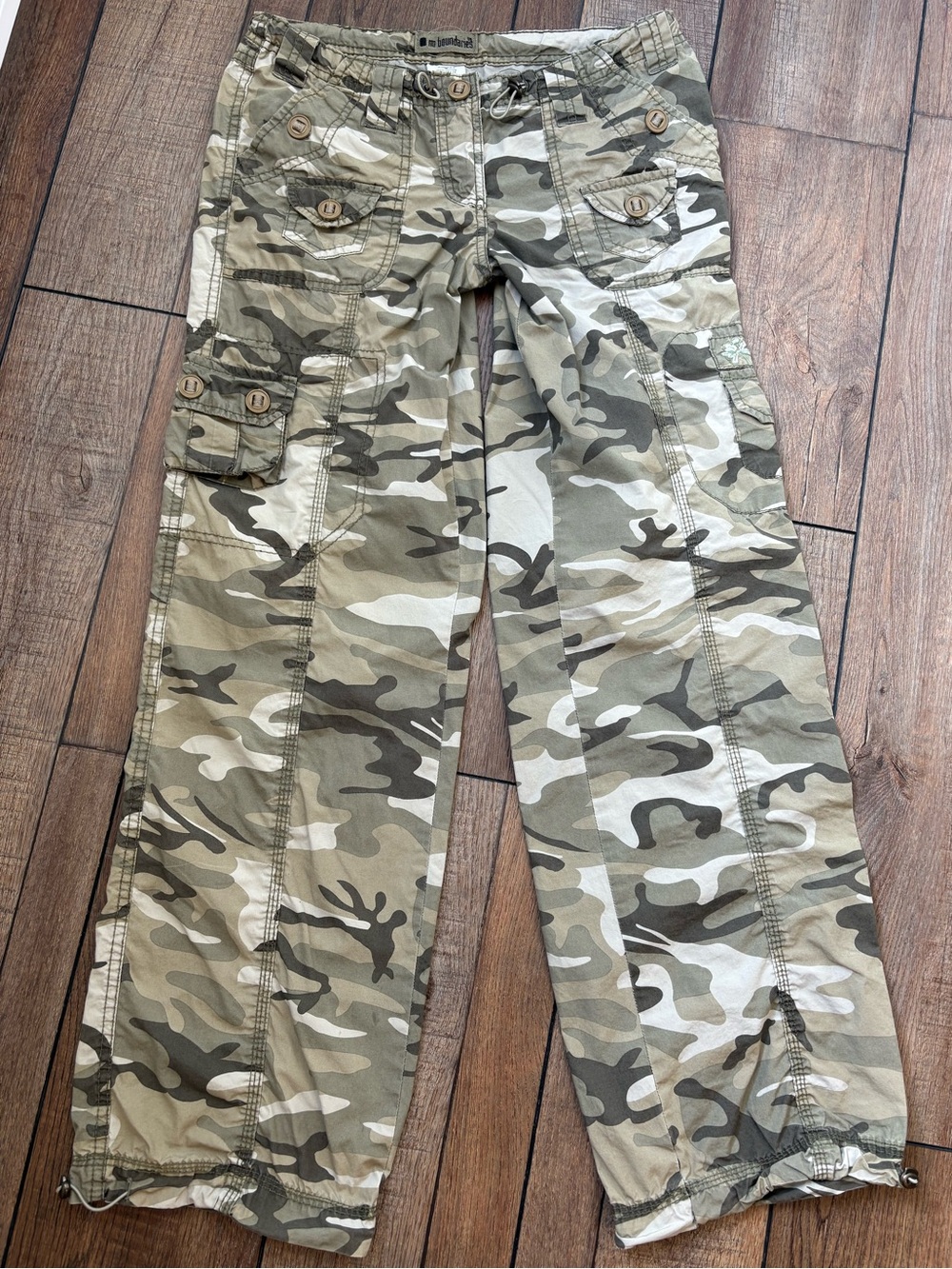 Y2K No Boundaries Camo Cargo Pants